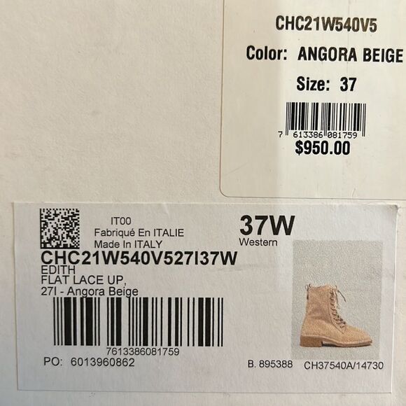 Chloe  Edith Lace Up Booties - Picture 11 of 13